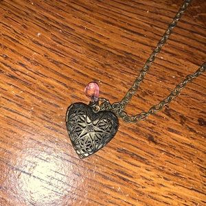 Gold Heart Locket